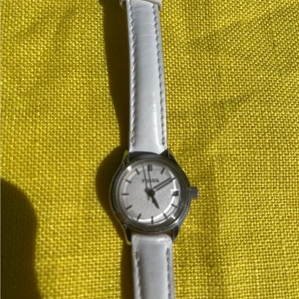 Fossil white woman’s watch